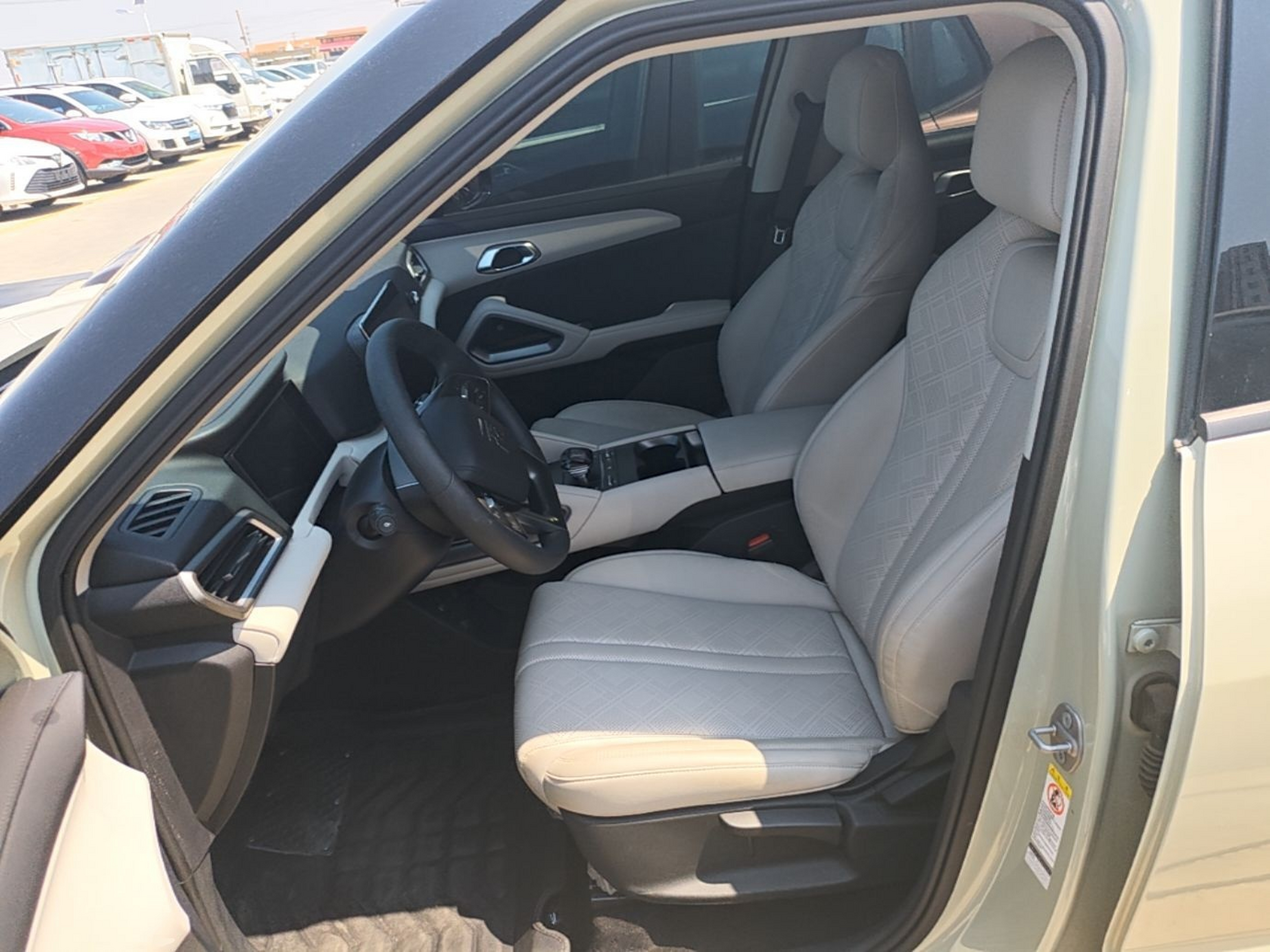 Avant de la voiture