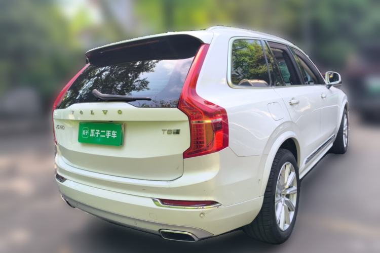 Used Volvo XC90 New Energy 2018 E-Drive Hybrid T8 Prestige 7-Seater Rear Right 45 Deg