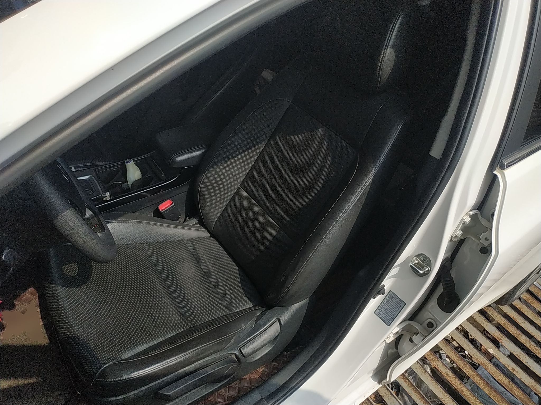 Avant de la voiture