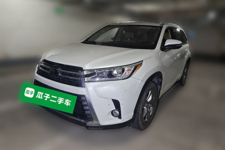 Used Toyota Highlander 2018 2.0T Four-Wheel Drive Prestige Version 7 Seats China VI Standard