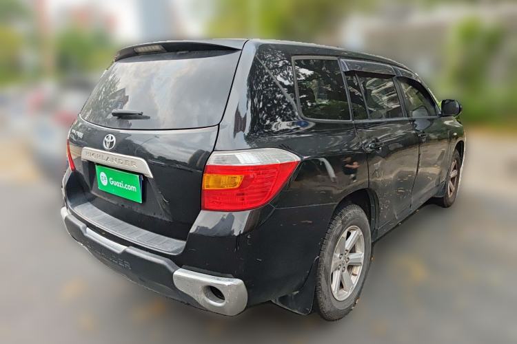 Used Toyota Highlander 2009 2.7L 2WD 7-Seater Elite Edition Rear Right 45 Deg