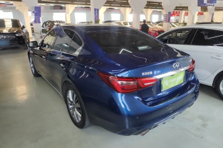 Used Infiniti Q50L 2021 2.0T Enjoyment Edition Rear Left 45 Deg