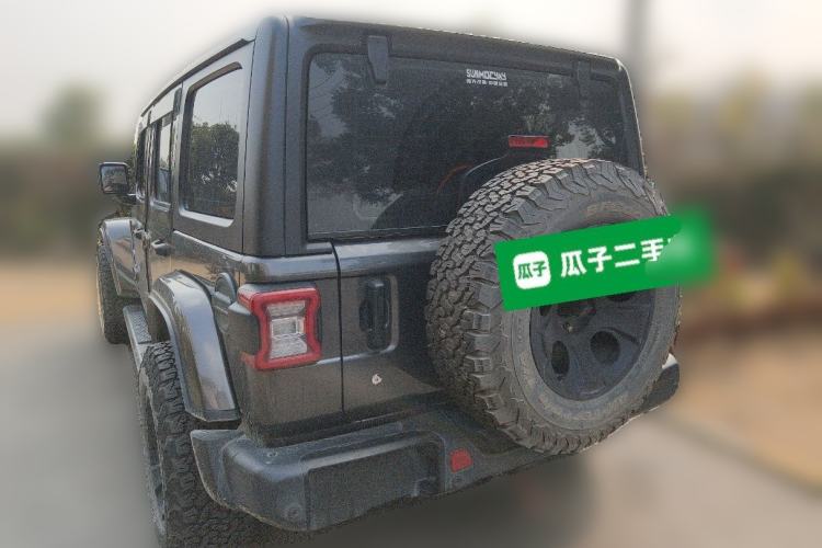 Used Jeep Wrangler 2018 2.0T Sahara Four-Door Edition Rear Left 45 Deg