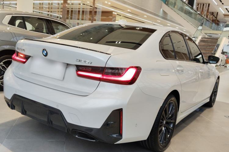 Used BMW 3 Series 2023 325i M Sport Night Edition Package Rear Right 45 Deg