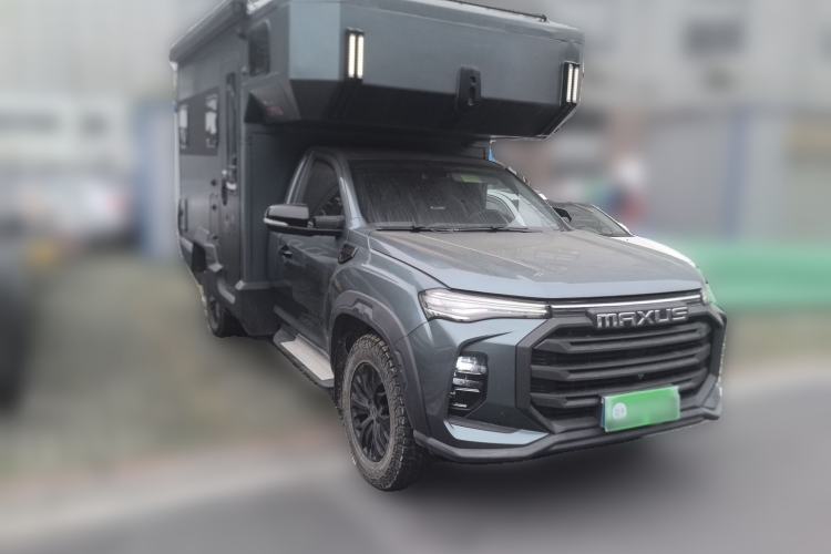 Used SAIC MAXUS T90 RV 2022 2.0T Explorer T90 All-Terrain Green Front Right 45 Deg