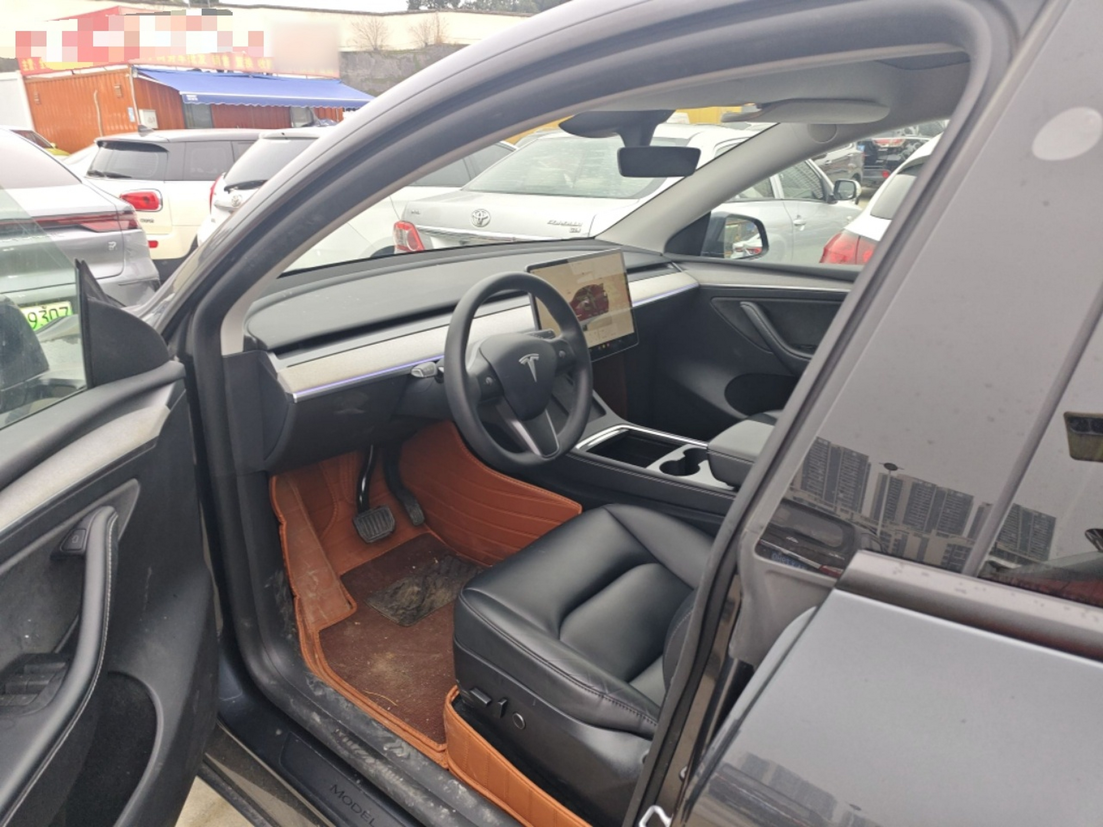 Avant de la voiture
