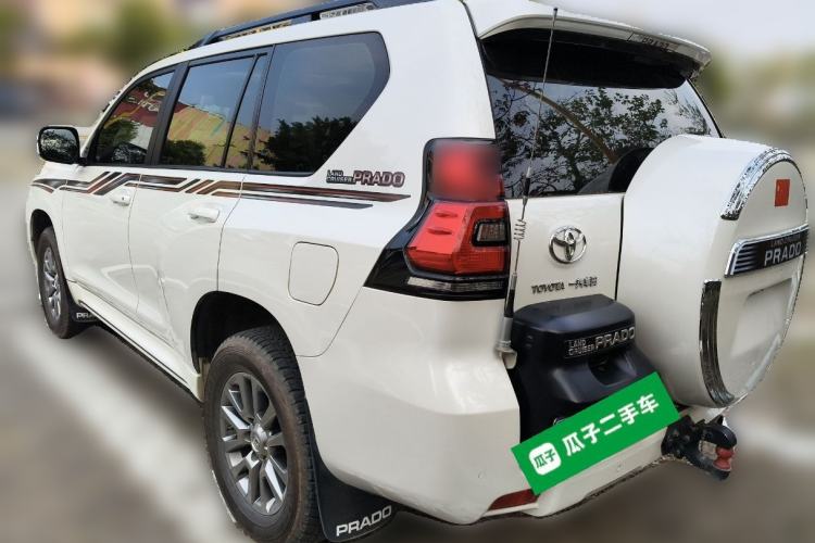 Used Toyota Prado 2018 3.5L Automatic TX-L with Rear-Mounted Spare Tire
