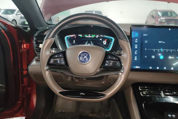 Used BYD Han 2021 EV Standard Range Luxury Model Steering Wheel