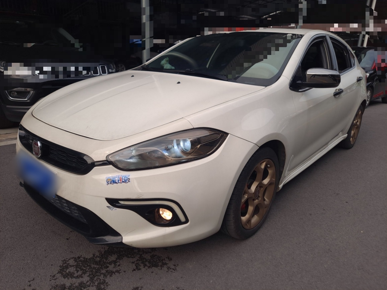 Parte inferior delantera