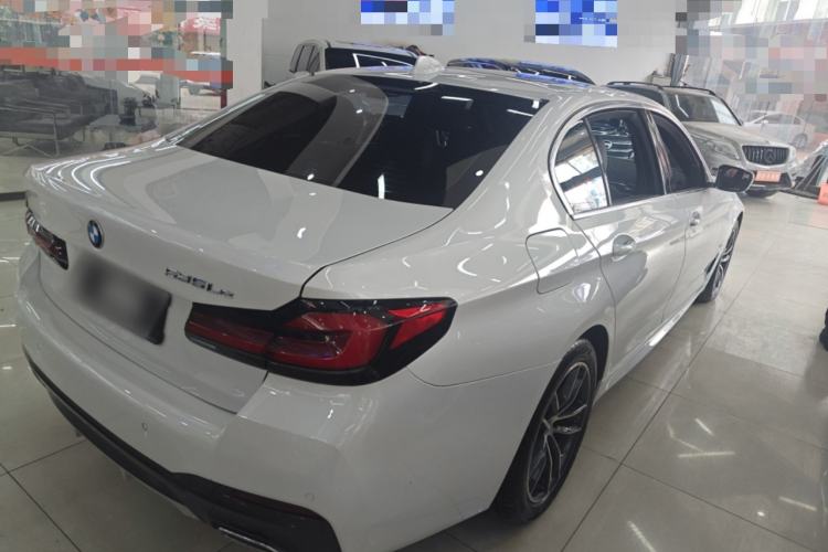 Used BMW 5 Series New Energy 2022 535Le M Sport Package Rear Right 45 Deg