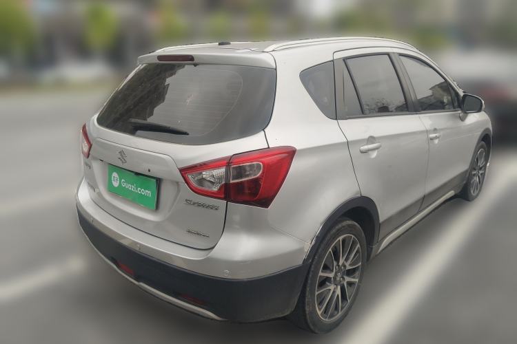Used Suzuki S-Cross 2014 1.6L CVT Four-Wheel Drive Luxury Version Rear Right 45 Deg