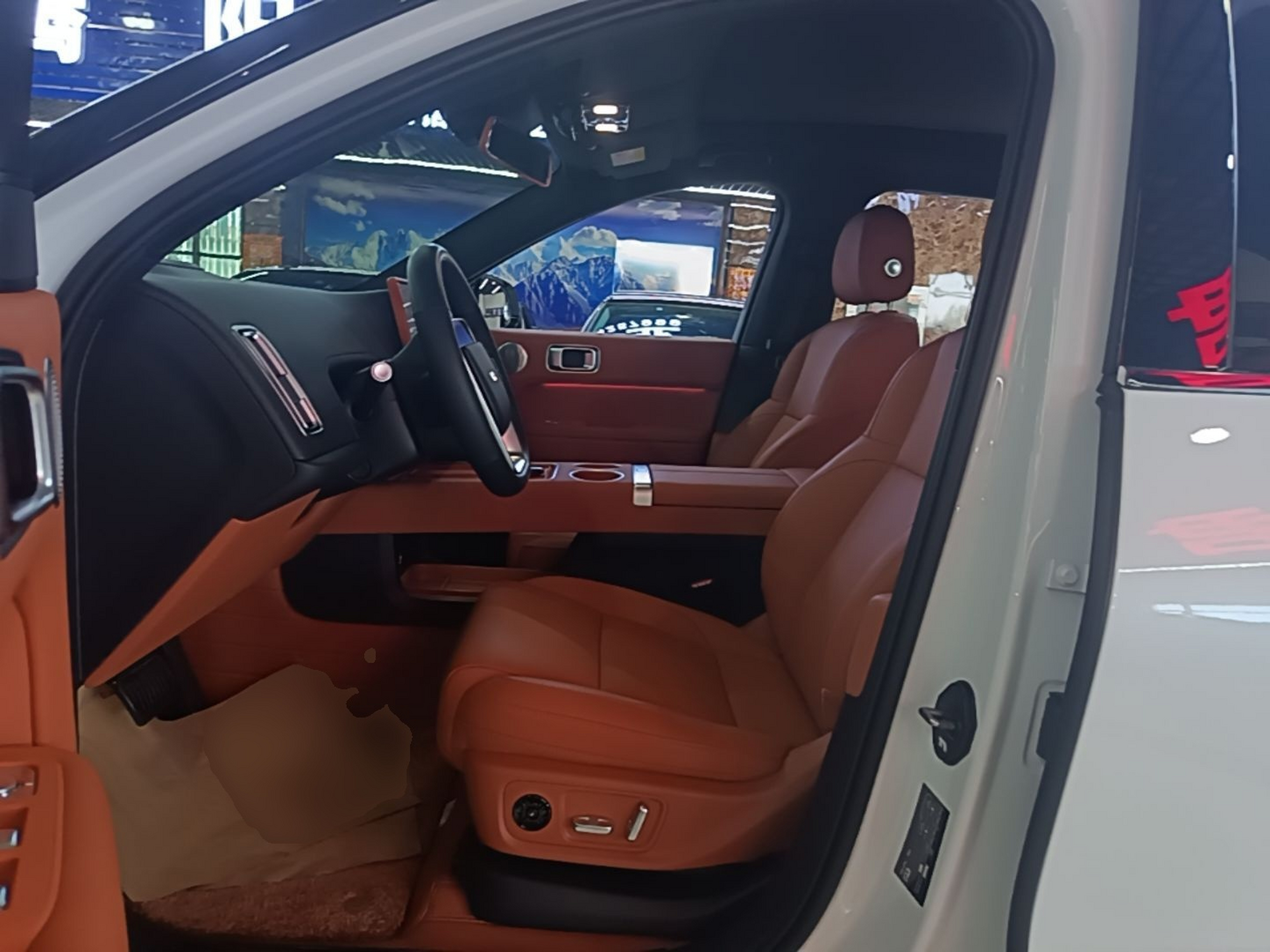 Avant de la voiture