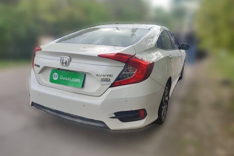 Used Honda Civic 2016 220TURBO CVT Luxury Edition Rear Right 45 Deg