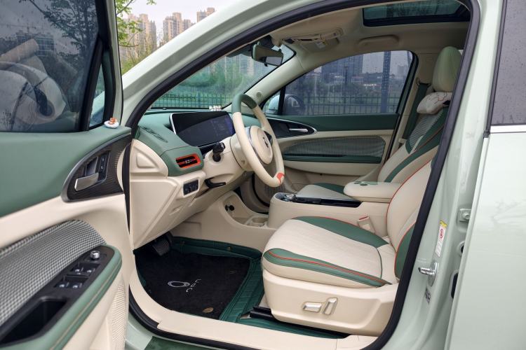 Used ORA Good Cat 2022 Morandi Edition 400km Standard Range Premium Version Lithium-Ion Battery Interior 5