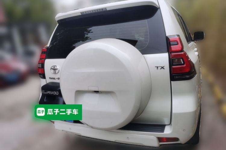 Used Toyota Prado 2018 3.5L Automatic TX-L with Rear-Mounted Spare Tire
