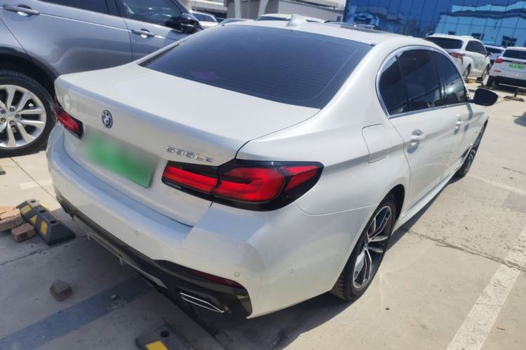 Used BMW 5 Series New Energy 2022 Restyled 535Le Pioneer Edition M Sport Package Rear Right 45 Deg