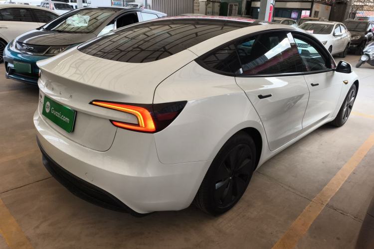 Used Tesla Model 3 2023 Long-Range All-Wheel-Drive Version Rear Right 45 Deg