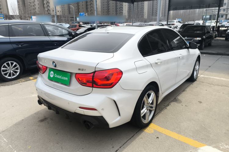 Used BMW 1 Series 2021 Revised 120i M Sport Night Edition Rear Right 45 Deg