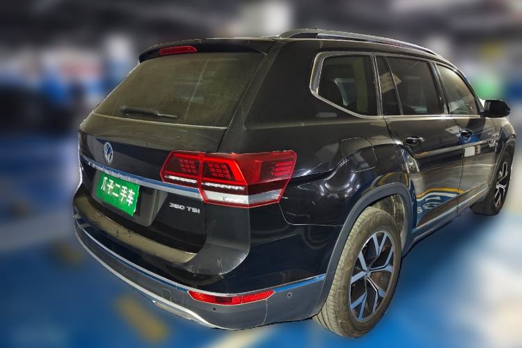 Used Volkswagen Teramont 2020 380TSI Four-Wheel Drive Luxury Version China VI Standard Rear Right 45 Deg