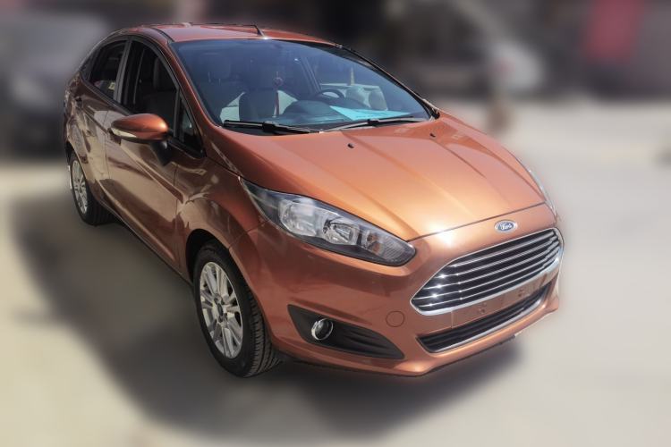 Used Ford Fiesta 2013 Sedan 1.5L Automatic Fashion Edition Front Right 45 Deg