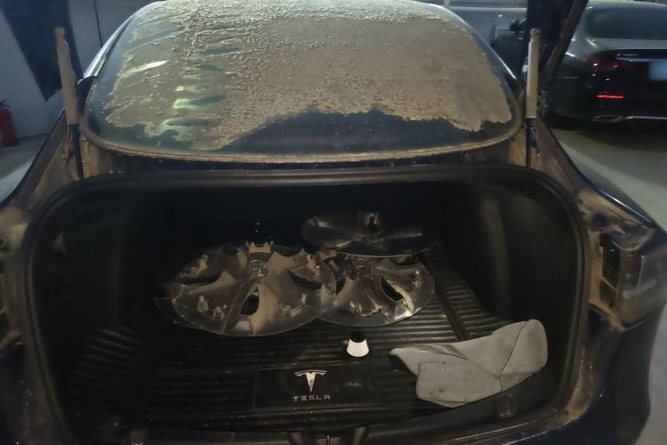 Used Tesla Model 3 2020 Revised Version Standard Range Rear-Wheel Drive – Upgraded Edition Trunk