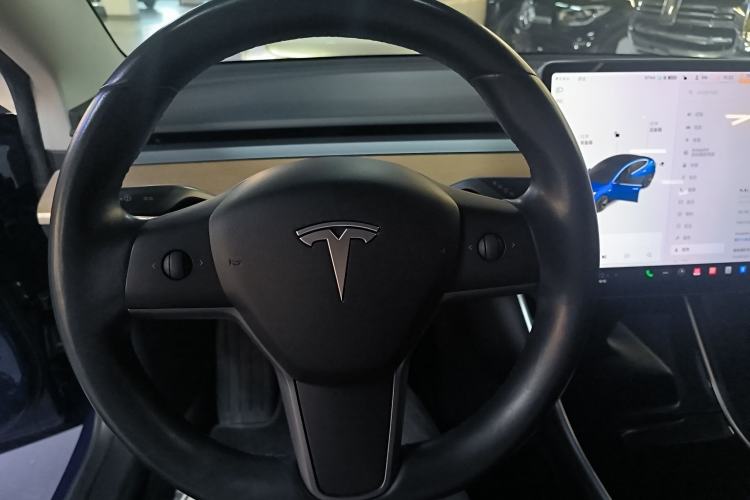 Used Tesla Model 3 2019 Performance High-Performance All-Wheel-Drive Version Steering Wheel