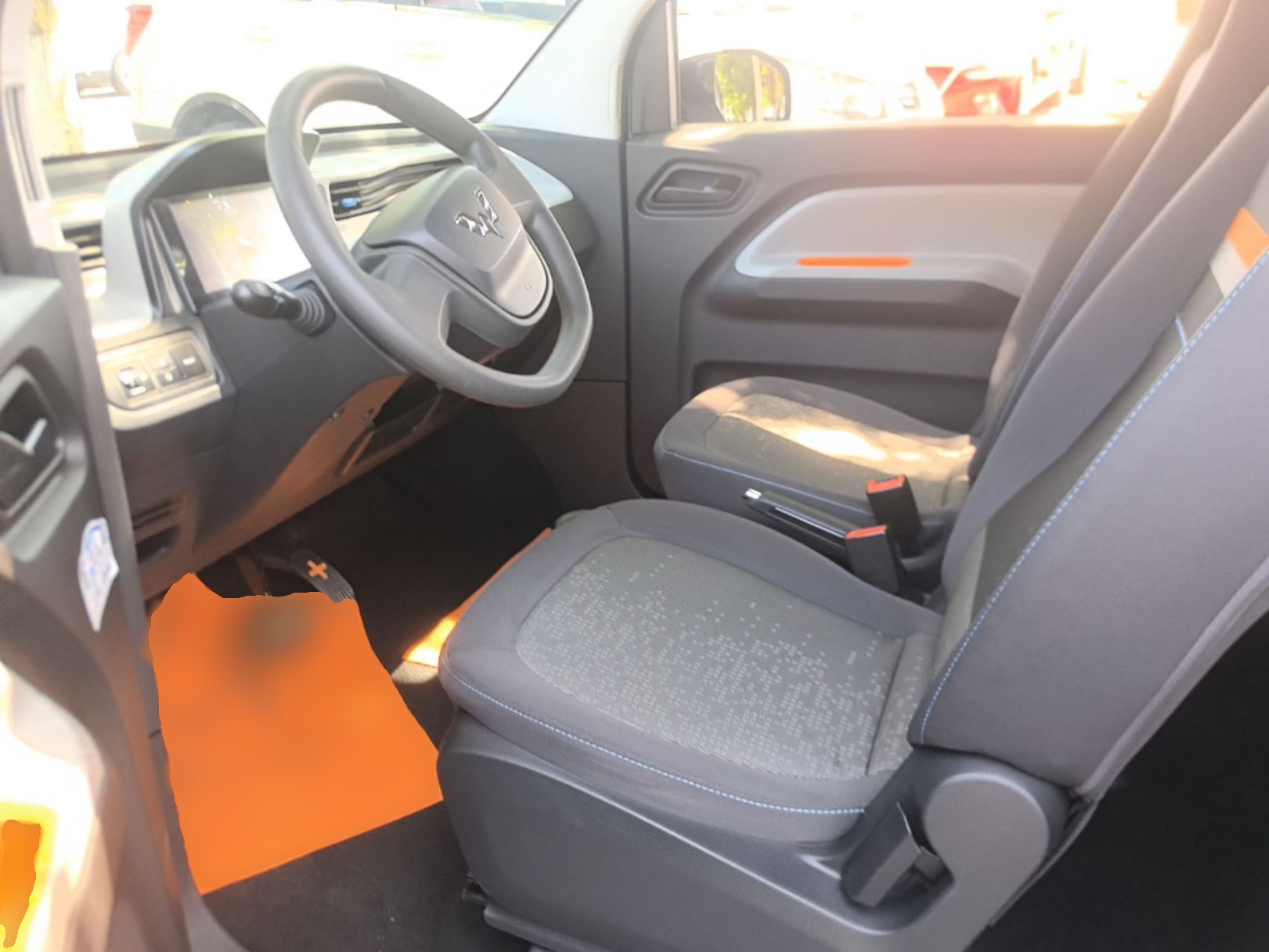 Avant de la voiture