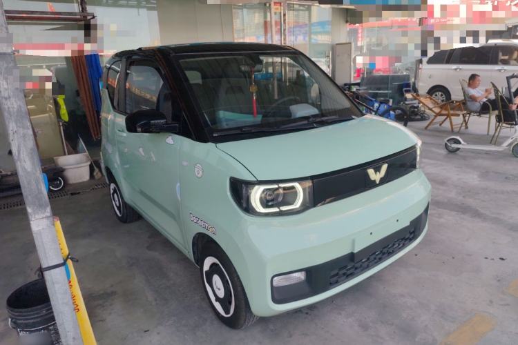 Used Wuling Hongguang MINIEV 2021 Macaron Sandwich Model 170 km Lithium Ternary