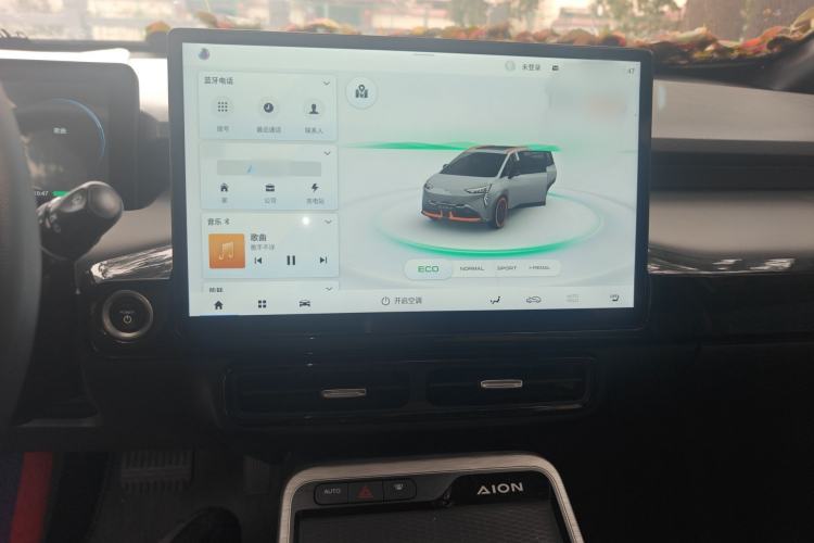 Used AION Y 2021 70 Enjoyment Tech Edition Audio And AC Panel