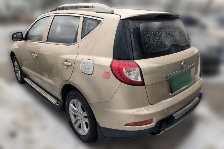 Used Geely Auto GX7 2014 1.8L Manual Value Edition Rear Left 45 Deg
