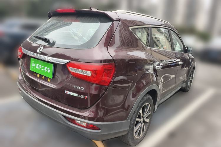 Used Dongfeng Fengon 580 2016 1.5T Manual Comfort Model Rear Right 45 Deg