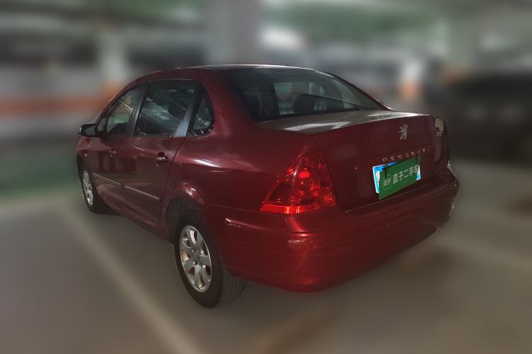 Used Peugeot 307 2010 Sedan 1.6L Manual Comfort Edition Rear Left 45 Deg