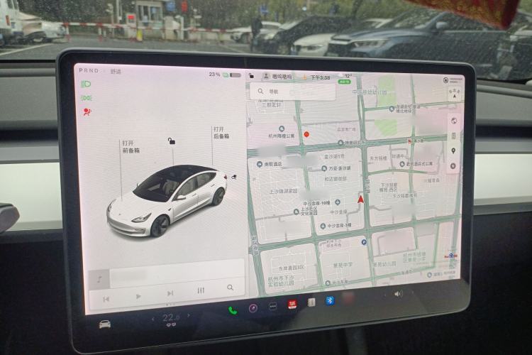 Used Tesla Model 3 2021 Standard Range Rear-Drive Upgraded Version Instrument Cluster