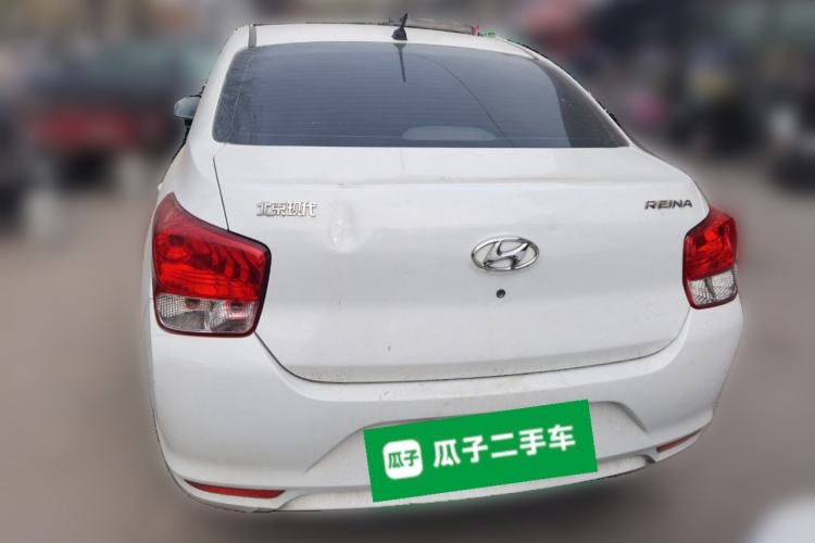 Used Hyundai Verna (older generation) 2017 1.4L Manual Colorful Skyroof Version China V Standard Rear