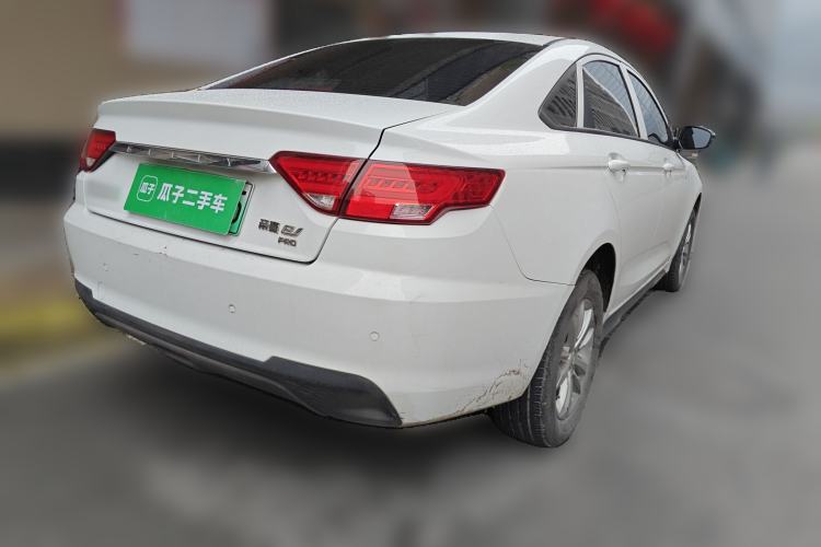 Used Geely Auto Emgrand New Energy 2022 EV Pro Ride-Hailing Version Lithium Iron Phosphate Rear Right 45 Deg