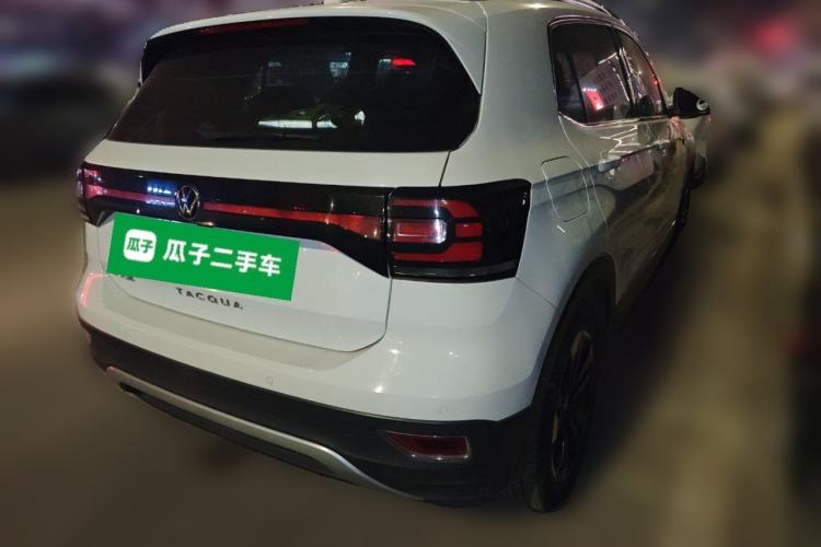 Used Volkswagen Tacqua 2021 1.5L Automatic Yue Zhi Lian Edition Rear Right 45 Deg