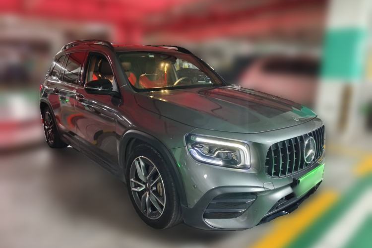 Used Mercedes-Benz GLB AMG 2021 AMG GLB 35 4MATIC Front Right 45 Deg