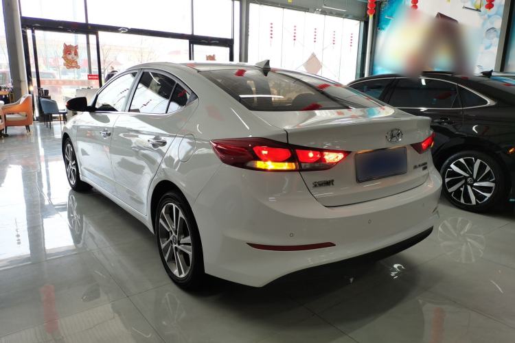 Used Hyundai Elantra (6th Generation / Lingdong) 2016 1.6L Automatic ZhiXuan – Elite Version Rear Left 45 Deg