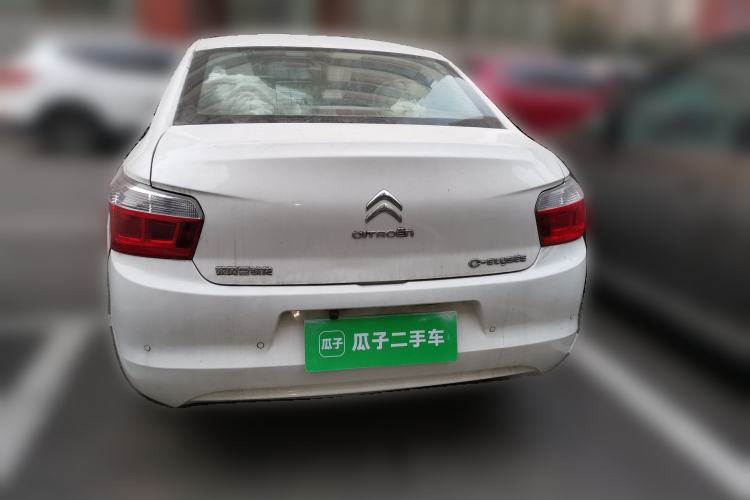 Used Citroen Elysee 2015 ZhiShang Edition 1.6L Automatic Comfort Version Rear