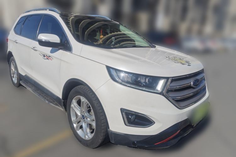 Used Ford Edge 2016 EcoBoost 245 Four-Wheel Drive Titanium Edition 7-Seater Front Right 45 Deg