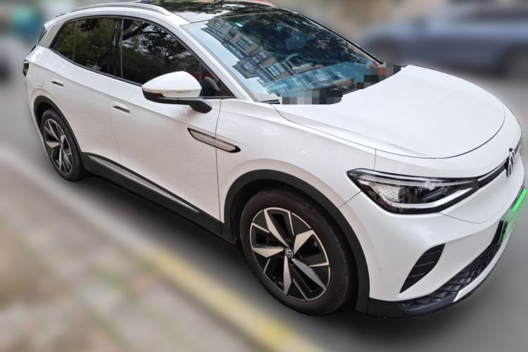 Used Volkswagen ID.4 CROZZ 2022 Long-Range PURE+ Edition Front Right 45 Deg