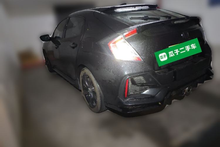 Used Honda Civic 2021 HATCHBACK 220TURBO CVT Trendy Cool Edition Rear Left 45 Deg