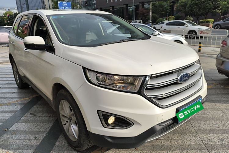 Used Ford Edge 2018 EcoBoost 245 Two-Wheel-Drive Platinum Edition 7-Seater China V Emission Standard Front Right 45 Deg