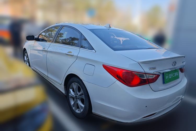 Used Hyundai Sonata 2011 2.0L Automatic Leading Edition Rear Left 45 Deg