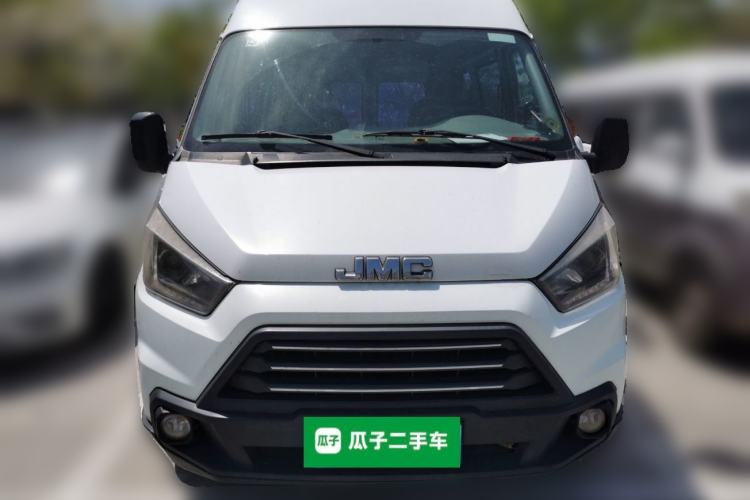 Used JMC Transit 2017 2.8T Commercial Version Long Wheelbase Mid-Roof 6/7/8-Seater JX493 Front