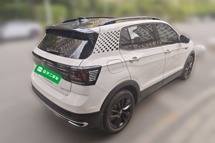 Used Volkswagen T-Cross 2022 280TSI DSG Luxury Edition Rear Right 45 Deg