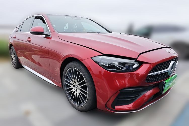 Used Mercedes-Benz C-Class 2022 C 260 L Sport Edition Front Right 45 Deg