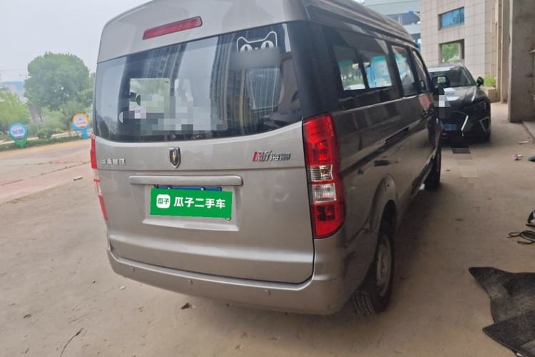 Used Jinbei New Hiace X30L 2021 1.5L Wealth Edition Bus Non-Air-Conditioned China VI Standard SWC15M Rear Right 45 Deg