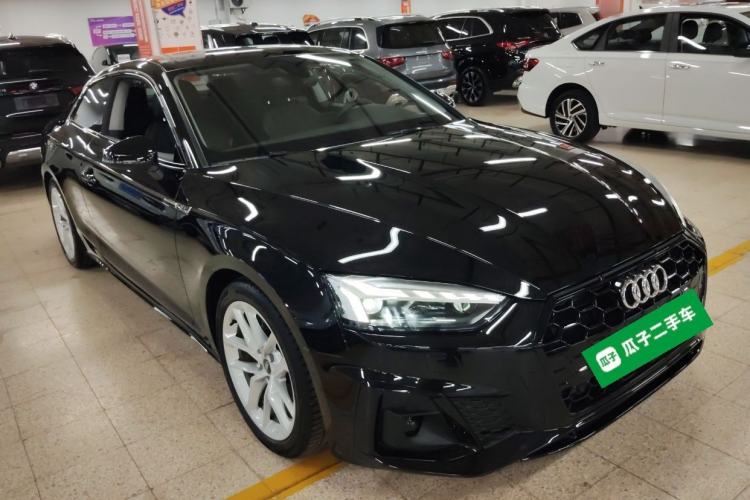 Used Audi A5 2023 Coupe 40 TFSI Fashionable and Dynamic Model Front Right 45 Deg