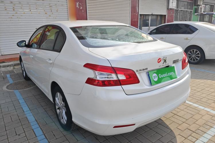 Used Peugeot 408 2018 Revised Version 1.8L Manual Leading Edition Rear Left 45 Deg